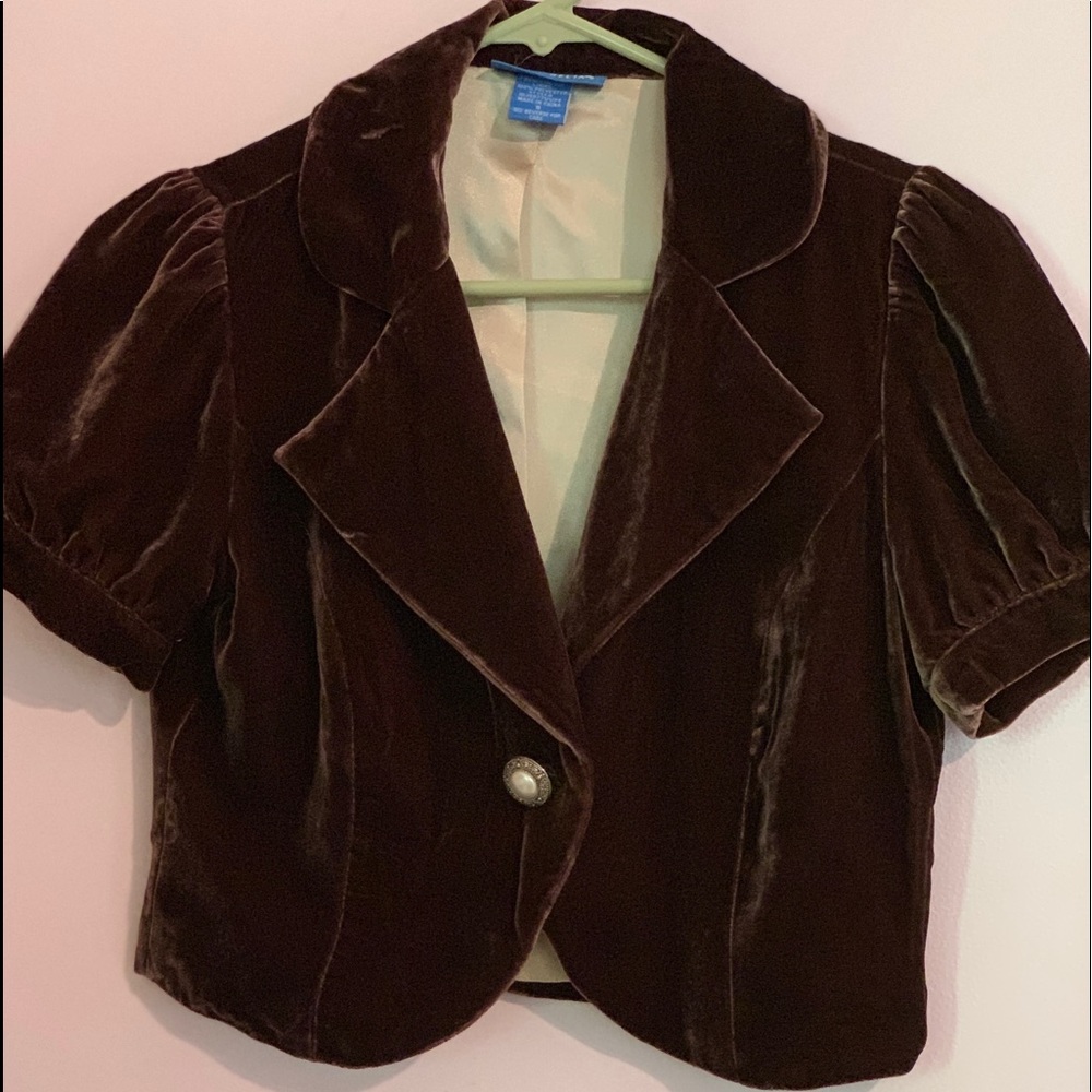 Velvet Victorian Blazer